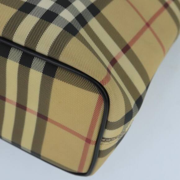 Burberry Nova Check Hand Bag Pvc Beige - Picture 14 of 16